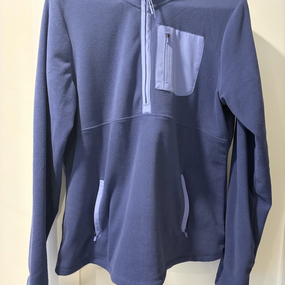 Eddie Bauer Deep Blue Fleece Top
